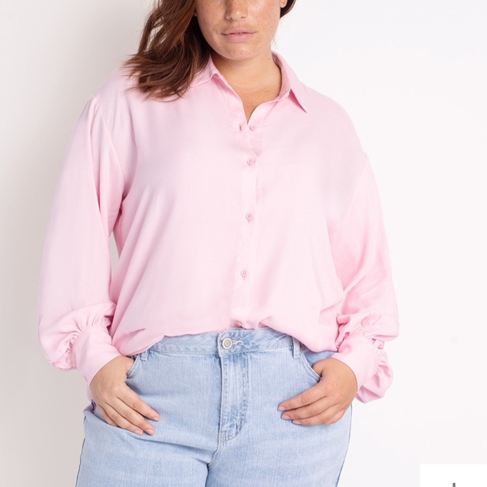 Eloquii Drama Sleeve Utility Top